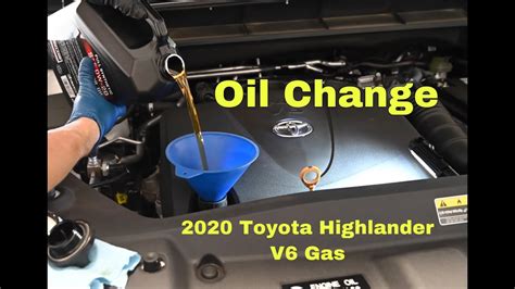 2020 highlander hybrid oil capacity|2020 Toyota HIGHLANDER (3.5L 6 